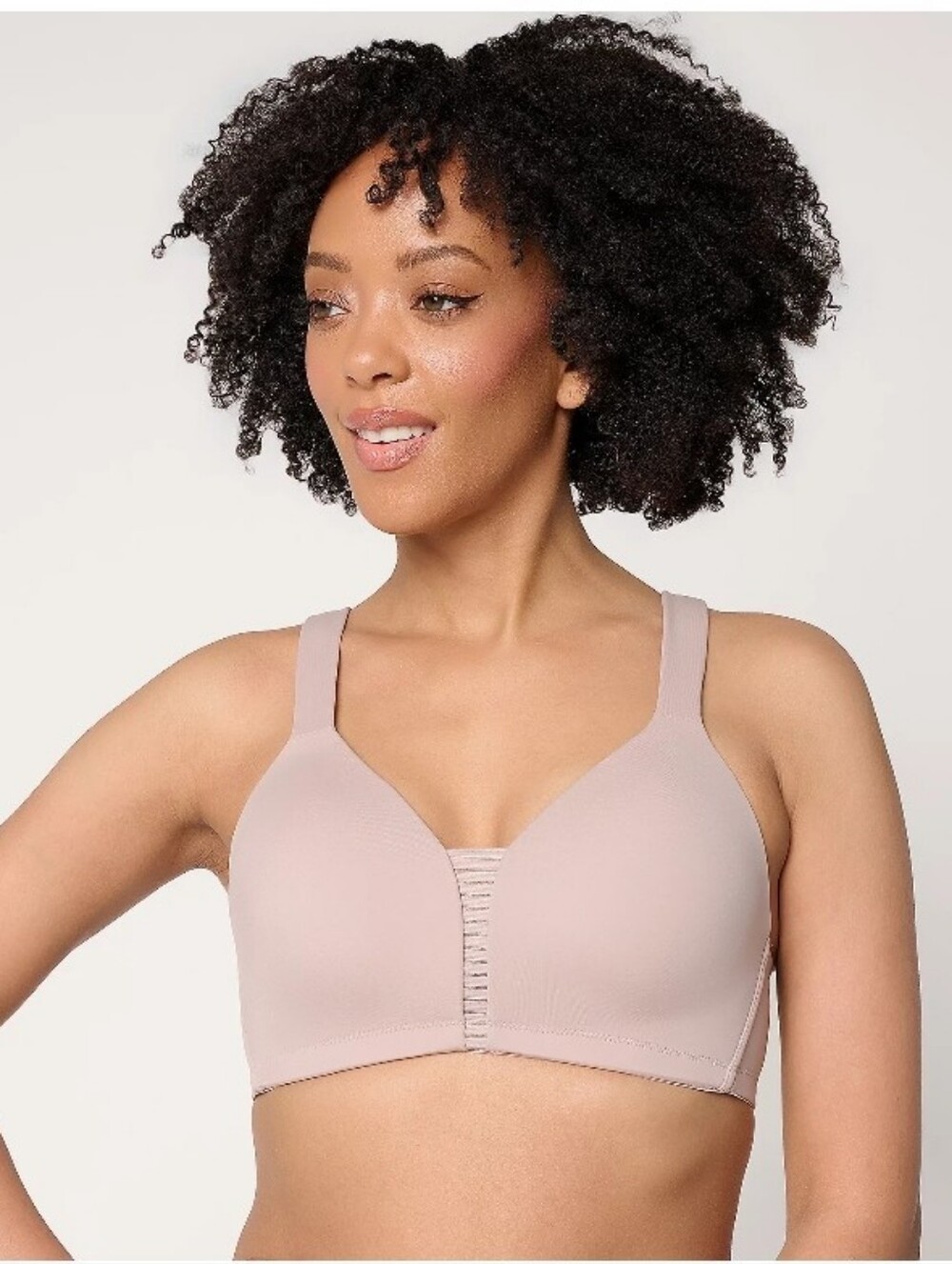 Breezies Wireless Everyday Comfort Support Bra/Taupe
